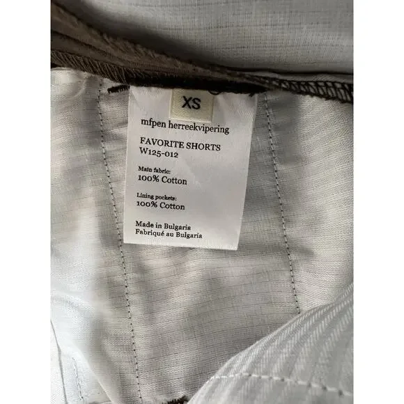 mfpen Favorite Shorts Dark Brown XS